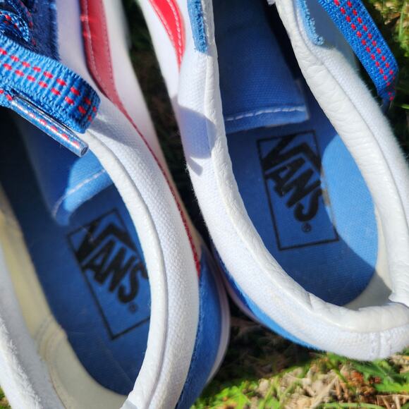 Vans Old Skool Sport Pop Red Vallarta Blue - Picture 6 of 12